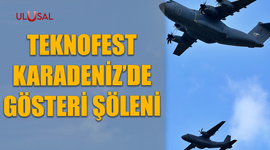 Teknofest Karadeniz'de gösteri şöleni